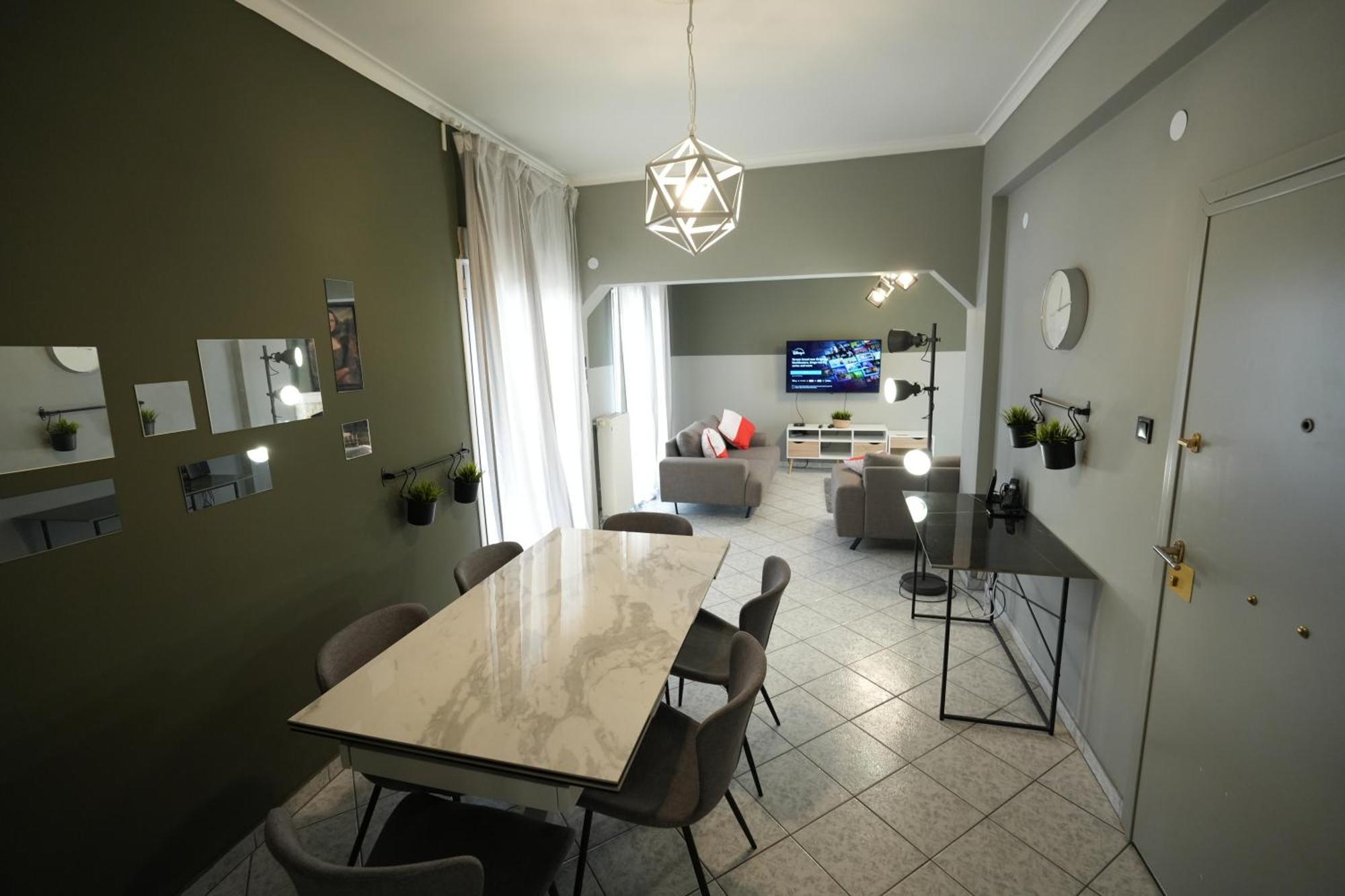Modern Athenian Penthouse Apartment Екстериор снимка