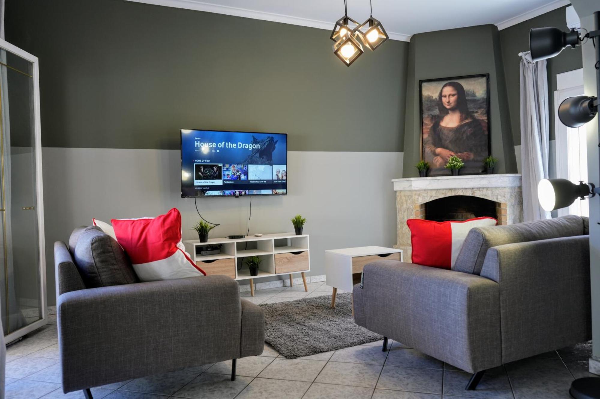 Modern Athenian Penthouse Apartment Екстериор снимка