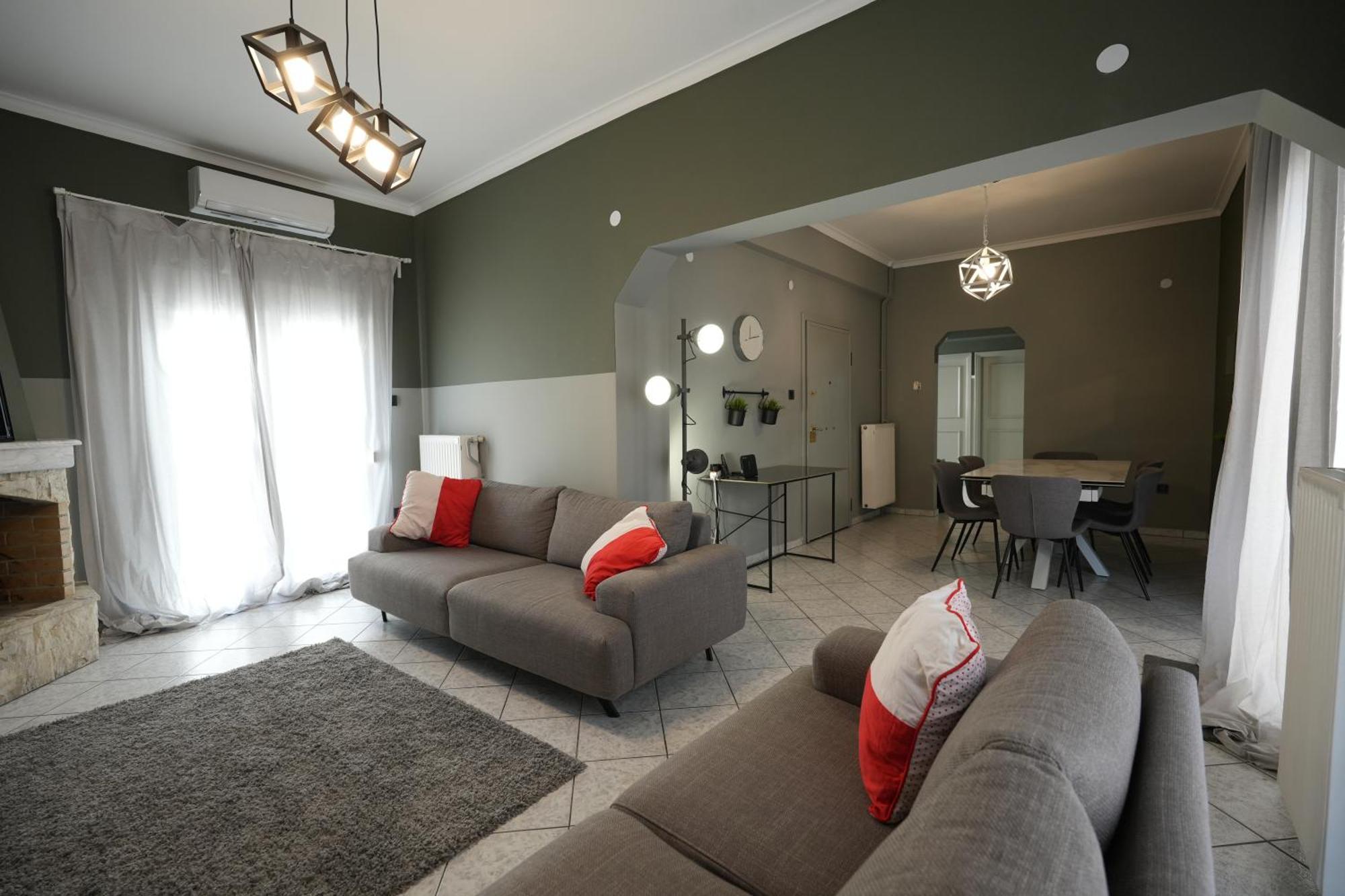 Modern Athenian Penthouse Apartment Екстериор снимка